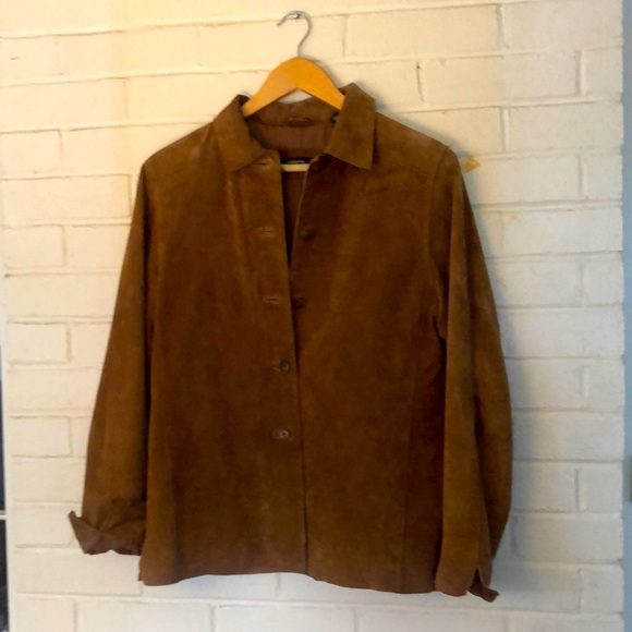 Brown Suede Jacket - Picture 1 of 3
